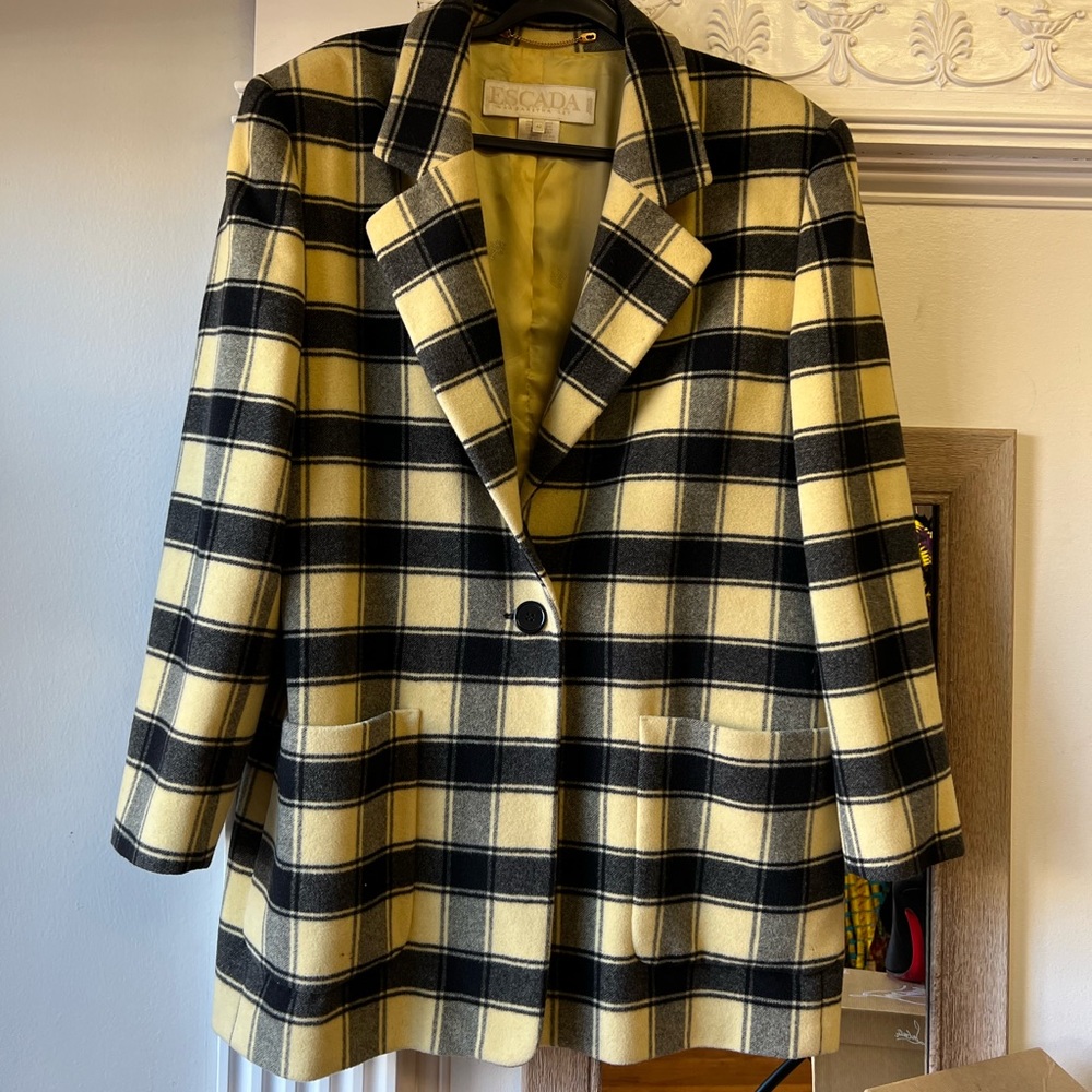 Authentic ESCADA wool jacket